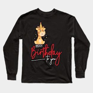 HAPPY BIRTHDAY Long Sleeve T-Shirt